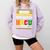 HBCU Grad Historically College Graduation Comfort Colors Sweatshirt Orchid