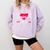 High School 2019 Senior Graduation Shirt Girls Daughter Comfort Colors Sweatshirt Orchid