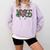 High School Class Of 1965 Shirt Graduation Class Reunion Comfort Colors Sweatshirt Orchid