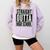 High School Graduation 2018 Grad For Him And Her Comfort Colors Sweatshirt Orchid