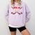 Hockey Senior Papi Graduation Class Of 2026 Kids Comfort Colors Sweatshirt Orchid