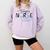 Hospice Nurse Doctor Graduation Medical Nursing RN Comfort Colors Sweatshirt Orchid