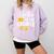 Hotter By One Degree Graduation 2025 Comfort Colors Sweatshirt Orchid