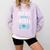 Now Hotter By One Degree Shirt Class Of 2024 Graduation Comfort Colors Sweatshirt Orchid