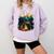 Id Rather Be Camping Great Outdoors Love Glamping Introvert Comfort Colors Sweatshirt Orchid