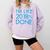 I'm Like 2018 Done High School Grad Graduation Shirt Comfort Colors Sweatshirt Orchid