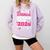 I'm A Dance Senior Mom 2026 Of Course I'm Crying Graduation Comfort Colors Sweatshirt Orchid