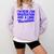 I'm Here For Graduation School Class Senior 2024 Comfort Colors Sweatshirt Orchid