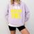 I'm A Great SQL Introvert Saying Inbound Marketing Premium Tri-Blend Comfort Colors Sweatshirt Orchid