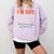 I'm Shy Please Come Over & Talk To Me Introvert Shying Comfort Colors Sweatshirt Orchid I'm Shy Please Come Over & Talk To Me Introvert Shying Comfort Colors Sweatshirt Orchid