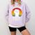 Introvert Antisocial Men Women Kids Boys Girls Comfort Colors Sweatshirt Orchid