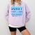 Introvert Antisocial Sarcasm Introverts Anti Social Comfort Colors Sweatshirt Orchid