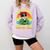 Introvert Cats Sarcasm Cat Lover Introverts Comfort Colors Sweatshirt Orchid