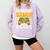 Introvert Gamer Video Games Anti Social Team Player Comfort Colors Sweatshirt Orchid