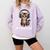 Introvert Mode Cat With Headphones Kitten Lover Comfort Colors Sweatshirt Orchid