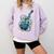 Introvert Music Lover Electric Guitar Rock Comfort Colors Sweatshirt Orchid