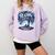Introvert Reader Bibliofile Bookworm Loves Books Comfort Colors Sweatshirt Orchid