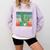 Introvert Selectively Social Anti-Social Shy Comfort Colors Sweatshirt Orchid Introvert Selectively Social Anti-Social Shy Comfort Colors Sweatshirt Orchid