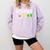 Introvert My Social Battery Low Level Graphic Comfort Colors Sweatshirt Orchid Introvert My Social Battery Low Level Graphic Comfort Colors Sweatshirt Orchid