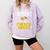 Im Introvert Unless You Talk About French Horns Comfort Colors Sweatshirt Orchid