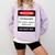 Introvert Warning Danger Do Not Pet Disturb Anti-Social Comfort Colors Sweatshirt Orchid Introvert Warning Danger Do Not Pet Disturb Anti-Social Comfort Colors Sweatshirt Orchid