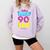 Introvert But Willing To Discuss 90s R&B 1990s Kid Comfort Colors Sweatshirt Orchid