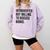 Introverted Bookworm Books Introvert Comfort Colors Sweatshirt Orchid