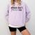 Introverted Don't Please Perceive Me Relatable Comfort Colors Sweatshirt Orchid Introverted Don't Please Perceive Me Relatable Comfort Colors Sweatshirt Orchid