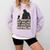 Introverted But Willing To Discuss Nephilim Tee Comfort Colors Sweatshirt Orchid