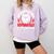 Introverts Unite Separately In Your Own Homes Saying Comfort Colors Sweatshirt Orchid