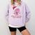 Jingle All The Way Away From Me This Christmas For Introvert Comfort Colors Sweatshirt Orchid