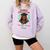 Juris Doctor Beauty Brains Juris Doctorate Graduation Comfort Colors Sweatshirt Orchid