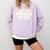 I Just Like Animals Better I Introvert Comfort Colors Sweatshirt Orchid