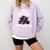 I Just Crushed High School Graduation Monster Truck Shirt Comfort Colors Sweatshirt Orchid