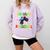 I Just Crushed Preschool Monster Graduation Comfort Colors Sweatshirt Orchid