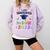 I Just Graduated 5th Grade Graduation Class 2022 Graduate Comfort Colors Sweatshirt Orchid