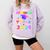 I Just Graduated Pre k Graduation 2024 Pre-Kindergarten Comfort Colors Sweatshirt Orchid