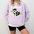 I Did It Kawaii Panda With Graduation Cap Diploma Comfort Colors Sweatshirt Orchid