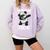 Kids Class Of 2030 Shirt Graduation Dabbing Panda Shirt Comfort Colors Sweatshirt Orchid