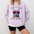 Kids Cool Future Is Bright Kids Graduation Or Birthday Comfort Colors Sweatshirt Orchid