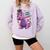 Kids Dabbing T Rex Graduation Kindergarten Class Of 2019 Comfort Colors Sweatshirt Orchid