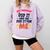 Kids My Mommy Did It Graduation Mom Graduate Comfort Colors Sweatshirt Orchid