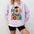 Kids Pre-K Grad 2025 Preschool Prek Graduation Comfort Colors Sweatshirt Orchid