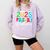 Kids Pre-K Graduate 2025 Preschool Graduation Class Of 2025 Kids Comfort Colors Sweatshirt Orchid