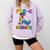 Kids Pre-K Graduate Dinosaur T-Rex Pre Kindergarten Graduation Comfort Colors Sweatshirt Orchid