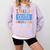 Kids STRAIGHT OUTTA KINDERGARTEN T-SHIRT FUNNY GRADUATION GIFT Comfort Colors Sweatshirt Orchid