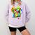 Kids Teens Graduation I Heart My Teachers I Love My Teachers Comfort Colors Sweatshirt Orchid