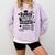 Kindergarten Graduation Quarantine Kindergarten Graduate Comfort Colors Sweatshirt Orchid