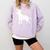 Labrador Retriever Graduation Dog Graduate For Men Women Kids Comfort Colors Sweatshirt Orchid