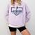 Lacrosse Senior Night Lacrosse Senior 2025 Graduation 33 Comfort Colors Sweatshirt Orchid
